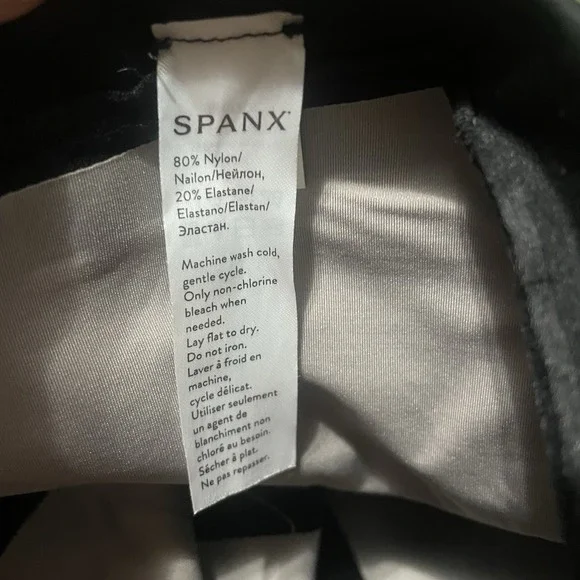 Spanx Sculpt On Core High Waist Mid Thigh Shorts Black Size XS Sculpting Contour - Picture 11 of 15